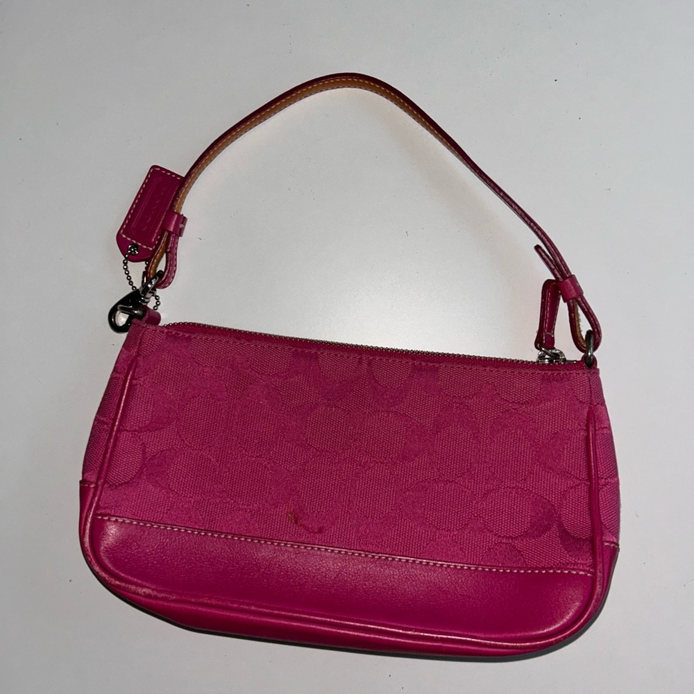 Coach Fuchsia Shoulder Bag